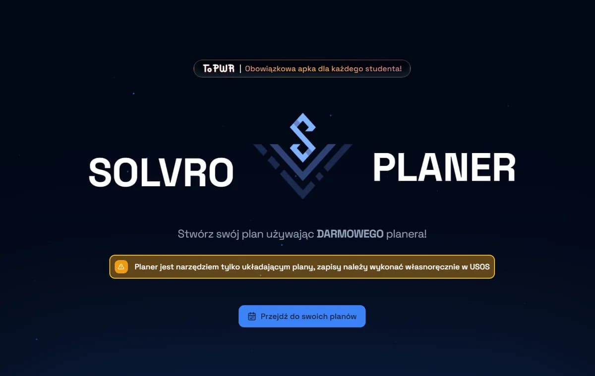 Solvro Planer screenshot